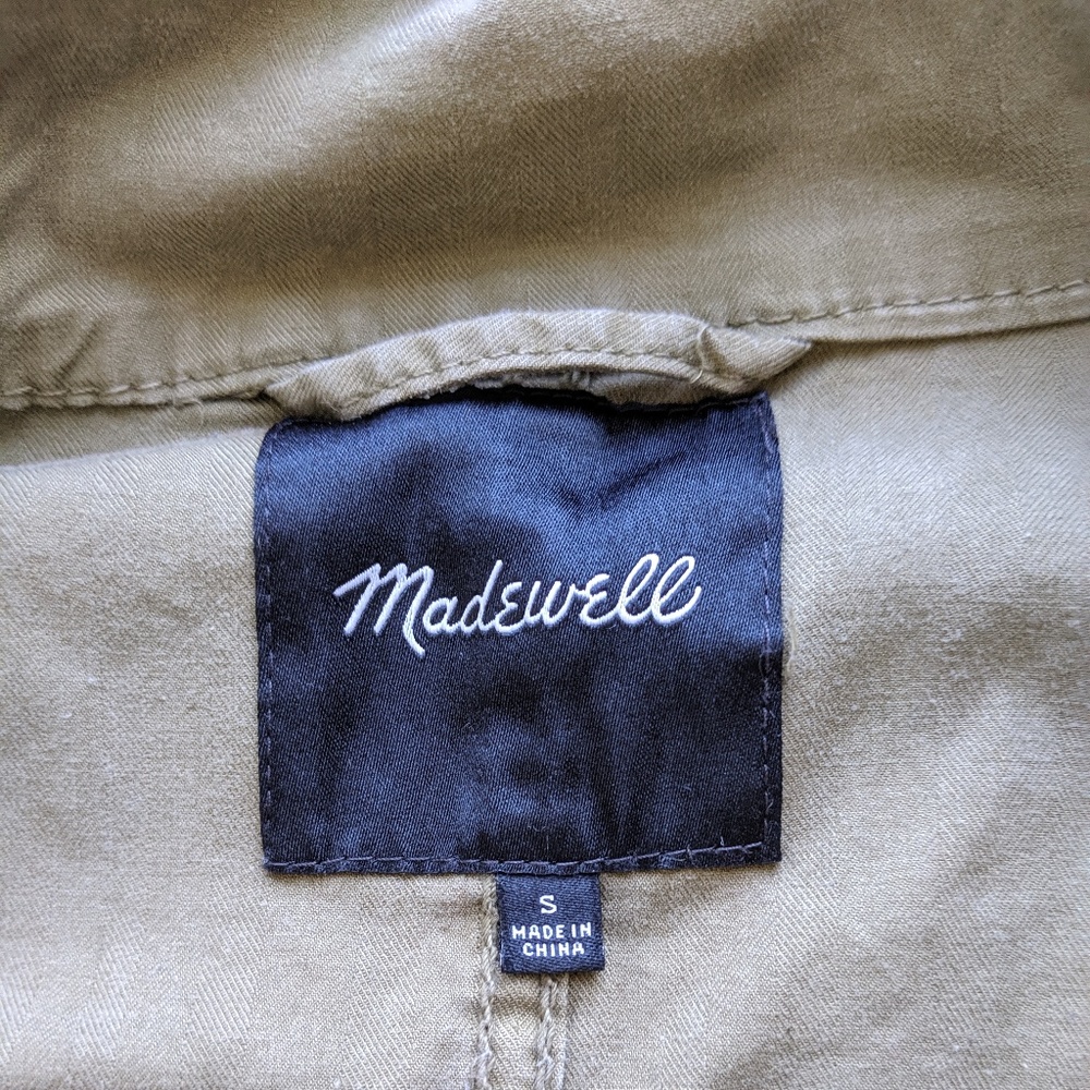 Madewell Outbound Military Jacket S - Picture 8 of 8